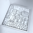 LIVRO DE COLORIR KIT BIBLE GOODS - ARCA DE NOÉ + MILAGRES DE JESUS