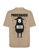 CAMISA OVERSIZED OVELHA PERDIDA BEGE