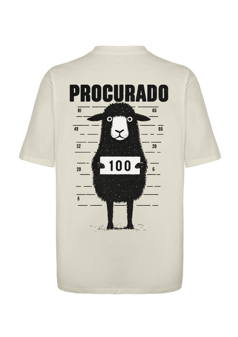 CAMISA OVERSIZED OVELHA PERDIDA OFF-WHITE