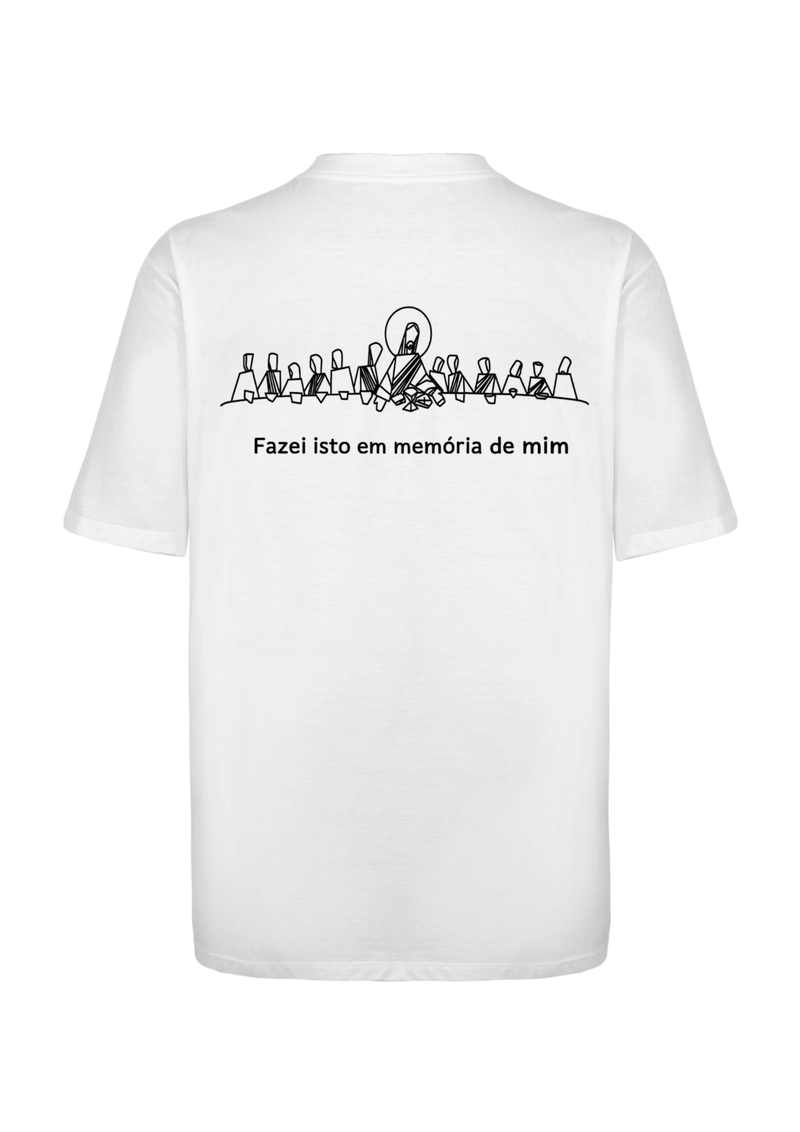 CAMISA OVERSIZED SANTA CEIA BRANCA