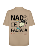 CAMISA OVERSIZED SALMOS 23 MARROM