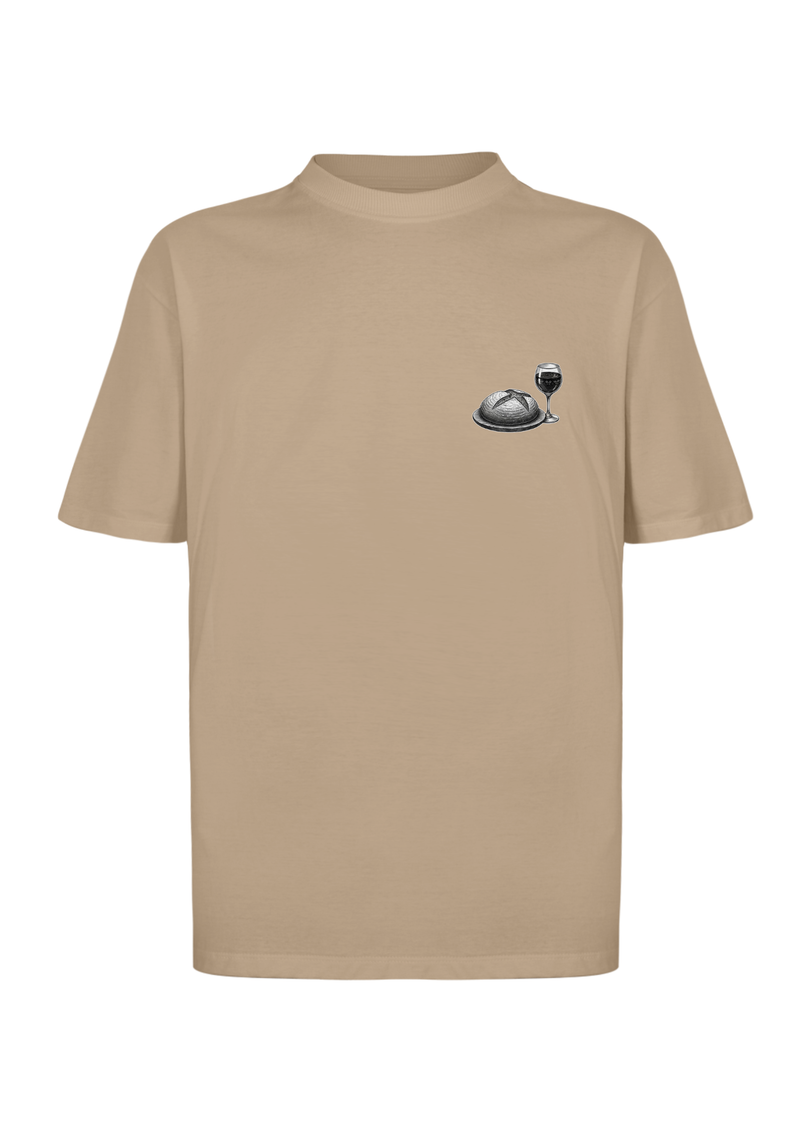 CAMISA OVERSIZED SANTA CEIA NEW EDITION MARROM