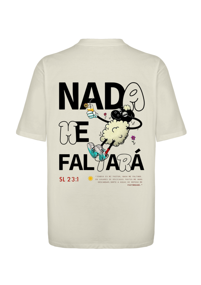 CAMISA OVERSIZED SALMOS 23 OFF-WHITE