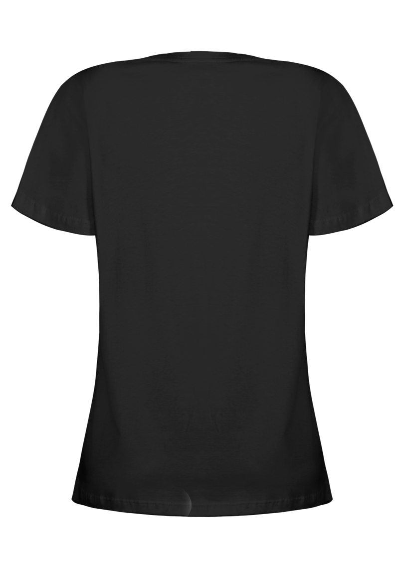 CAMISA BABY LOOK FILHA DO REI NEW EDITION- PRETO