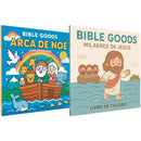LIVRO DE COLORIR KIT BIBLE GOODS - ARCA DE NOÉ + MILAGRES DE JESUS