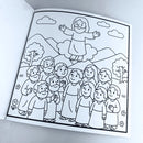 LIVRO DE COLORIR KIT BIBLE GOODS - ARCA DE NOÉ + MILAGRES DE JESUS