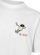 CAMISA OVERSIZED SALMOS 23 BRANCA